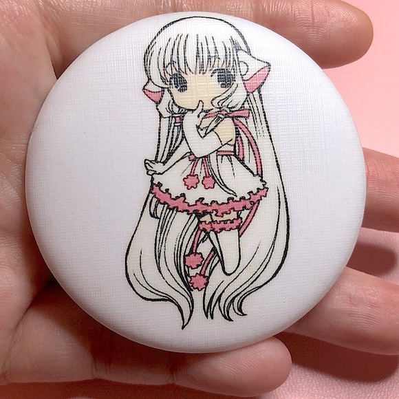 Chii from Chobits by CLAMP Large Round Badge Pin - Picture 2 of 3